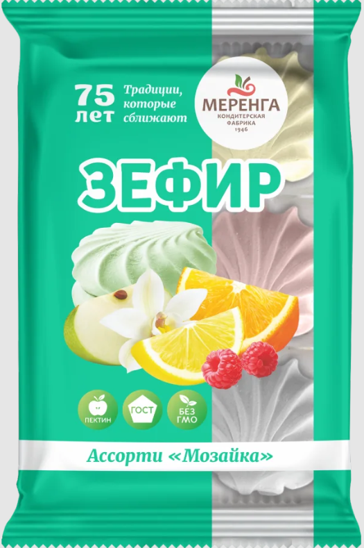  Меренга Зефир Мозайка, 270г  в Осинниках