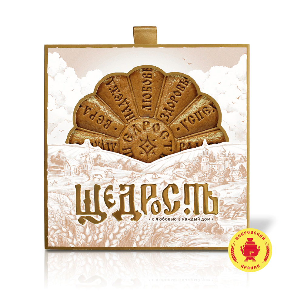  Пряник 700г "Щедрость" (в подарочной упаковке)  в Осинниках